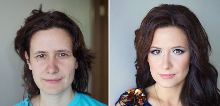 10 примеров преображения с помощью макияжа