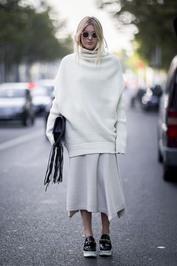 Идея для шоппинга: белый свитер