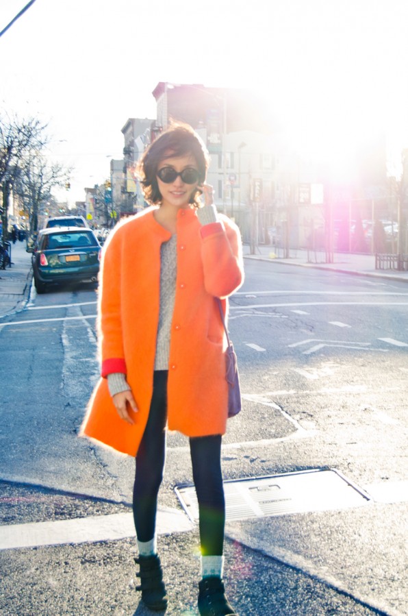 ​Оранжевый — новый черный: хит на улицах Нью-Йорка