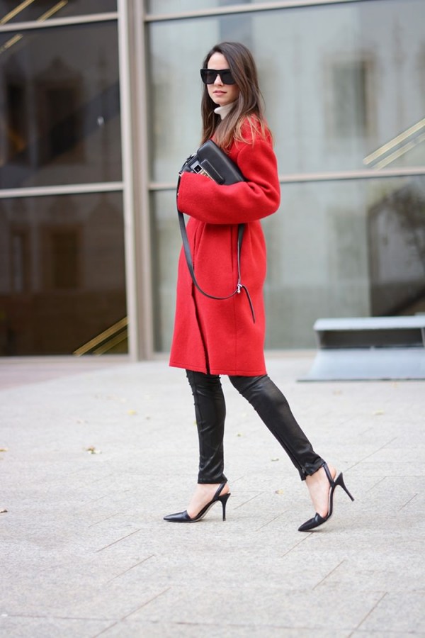 ​Идея для шоппинга: красное пальто
