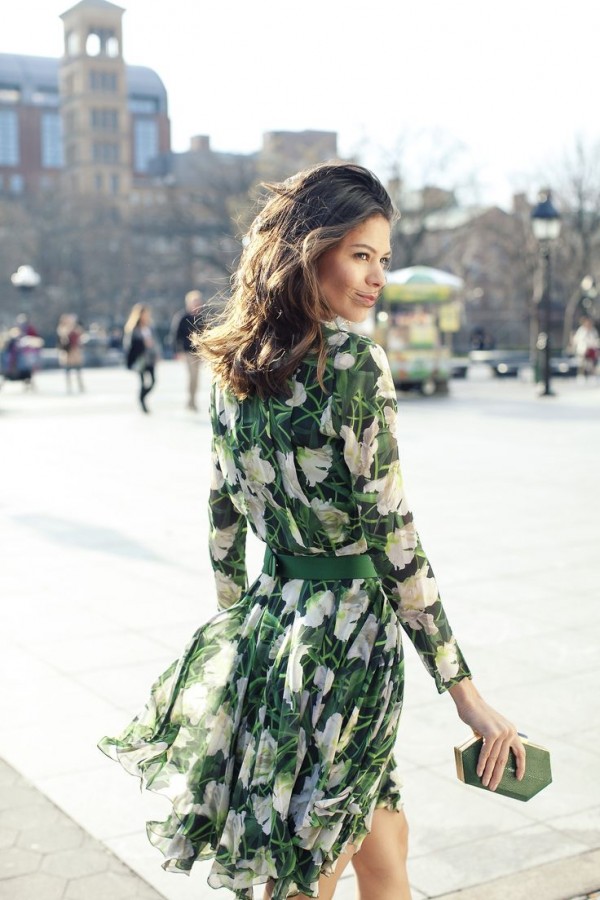 ​По следам Скарлетт О'Хара: 10 зеленых платьев в разных стилях