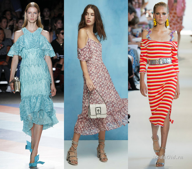 Модные летние платья 2017: красивые тенденции