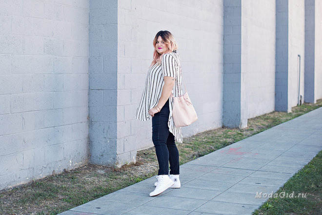 Креативный блоггер plus size Nicolette Mason: новые модные луки