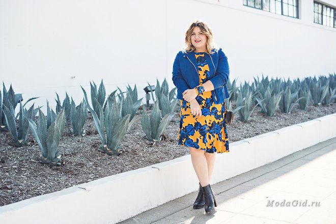Креативный блоггер plus size Nicolette Mason: новые модные луки