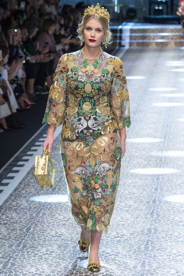 Dolce & Gabbana, осень-зима 2017 - 2018