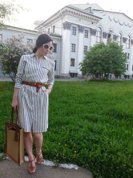 Как носить платья-рубашки в этом году Как носить платья-рубашки в этом году