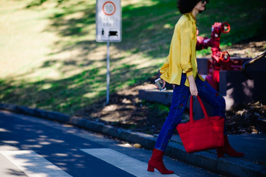 Streetstyle на Неделе моды в Сиднее