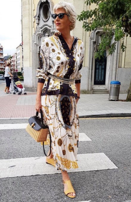 Мода для женщин за 50 от яркой и эффектной испанки Кармен Гимено