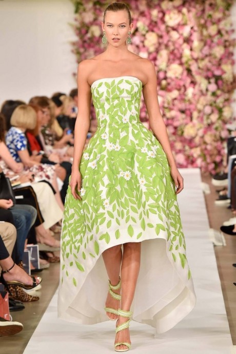 Модели коллекции Oscar de la Renta