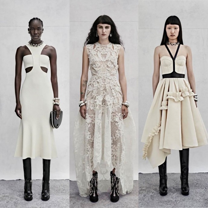 Свежая коллекция Alexander McQueen на 2023 год