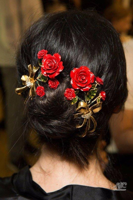 Украшения для волос Dolce&Gabbana!