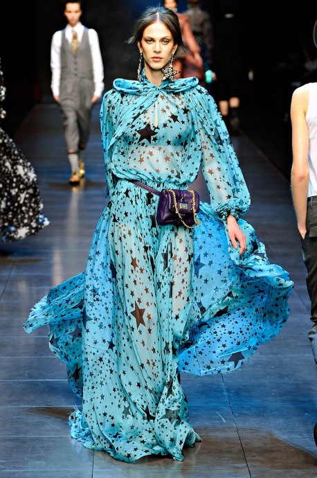 Модели коллекции Dolce & Gabbana