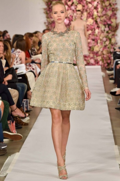 Модели коллекции Oscar de la Renta