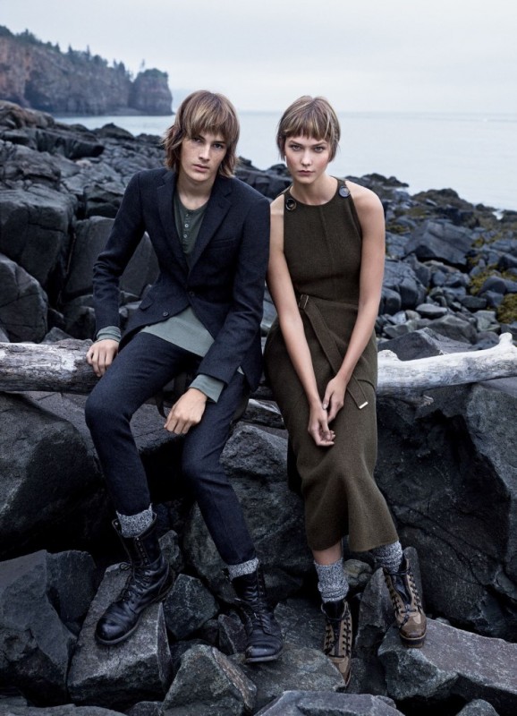 Karlie Kloss, Dylan Brosnan for Vogue US by Mikael Jansson