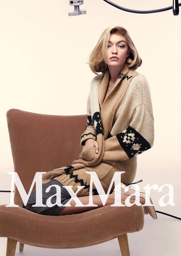 Gigi Hadid for Max Mara Campaign