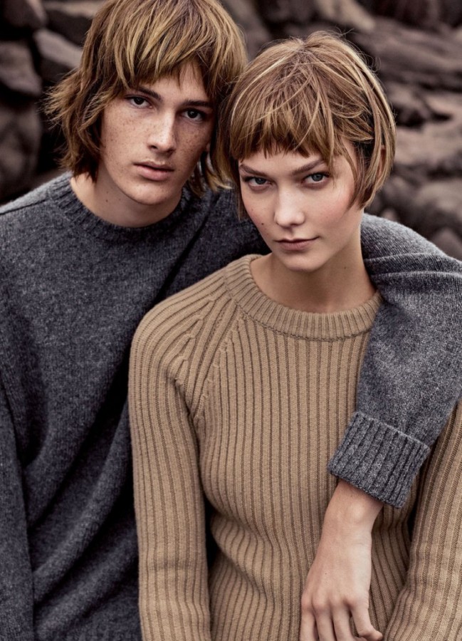 Karlie Kloss, Dylan Brosnan for Vogue US by Mikael Jansson
