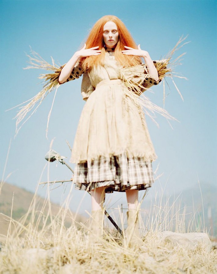 Karen Elson for Vogue UK by Tim Walker
