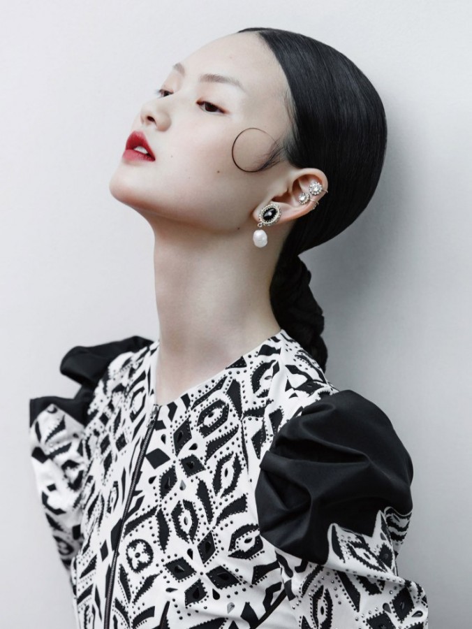 He Cong for Vogue China by Zack Zhang