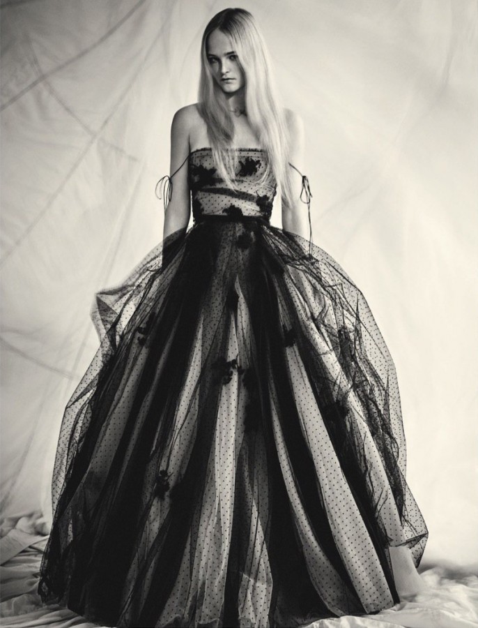 Jean Campbell for Dior Magazine by Paolo Roversi