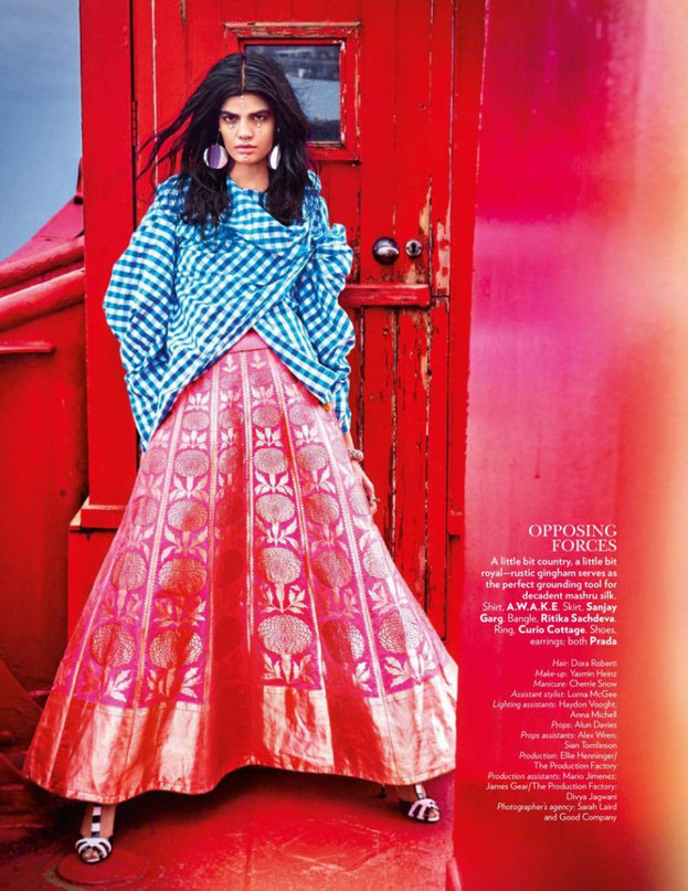 Bhumika Arora for Vogue India by Ruven Afanador