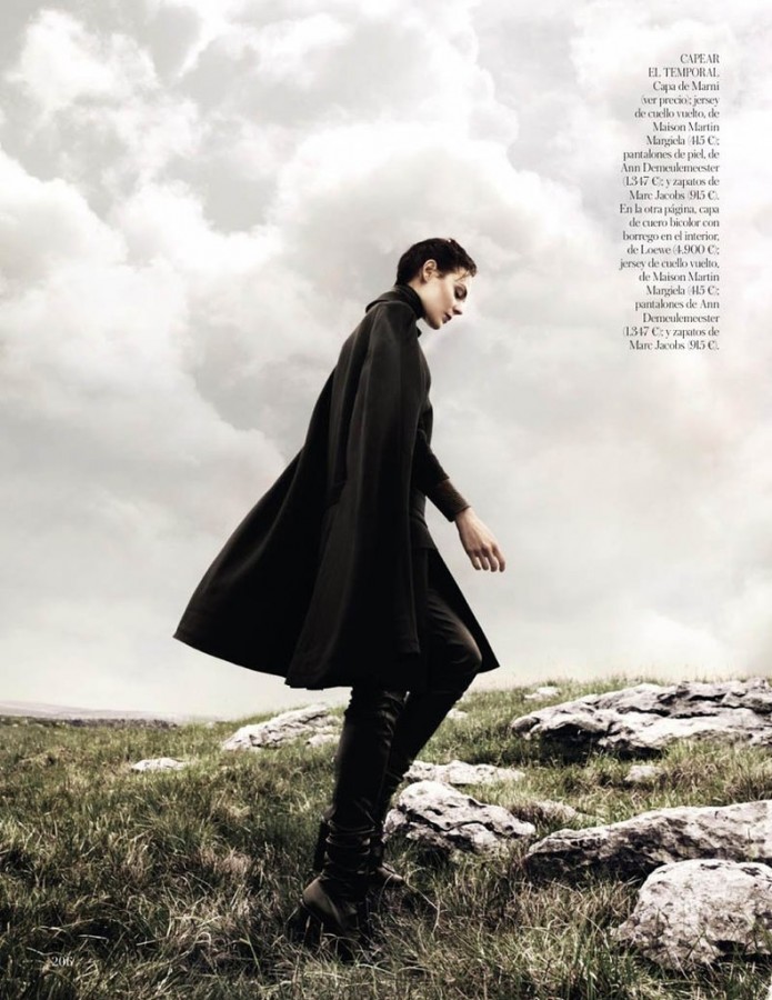 Kinga Rajzak for Vogue Spain by Jason Kibbler
