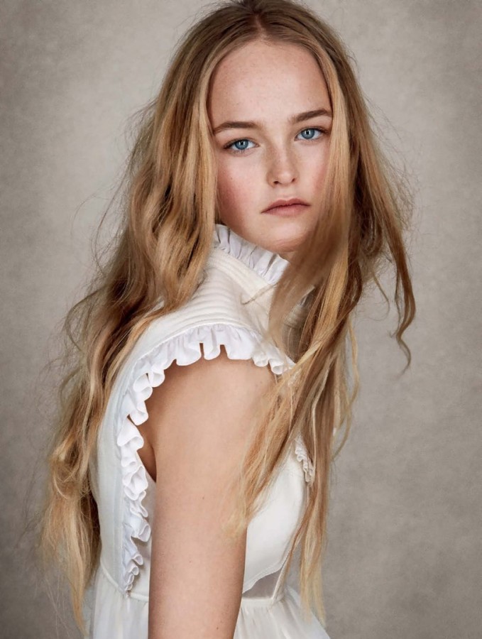 Jean Campbell for Vogue Germany by Patrick Demarchelier