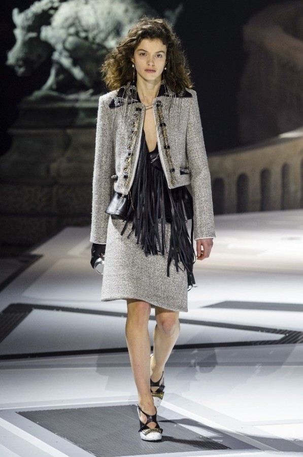 Показ Louis Vuitton на Неделе моды в Париже!