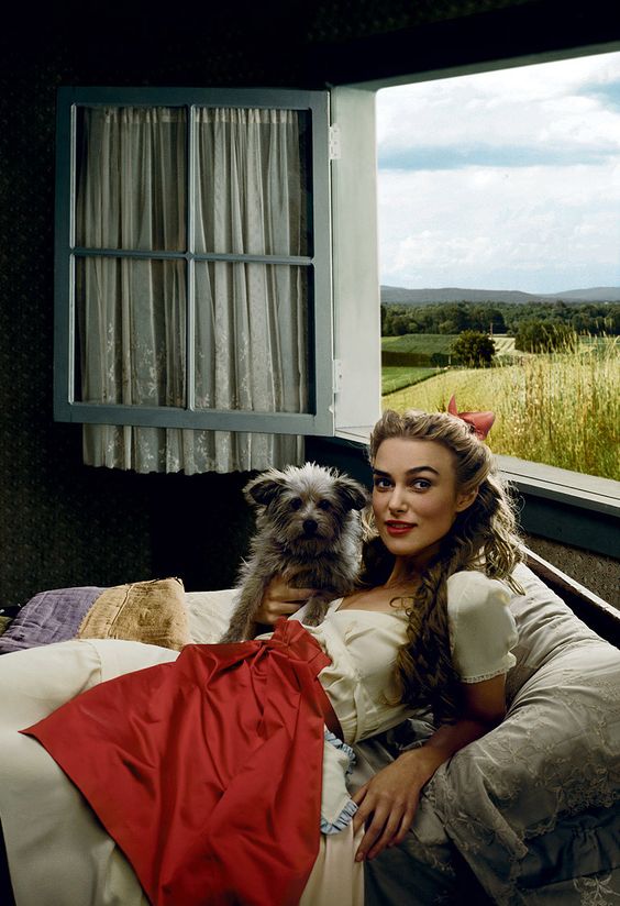 Кира Найтли в образе Дороти для Vogue