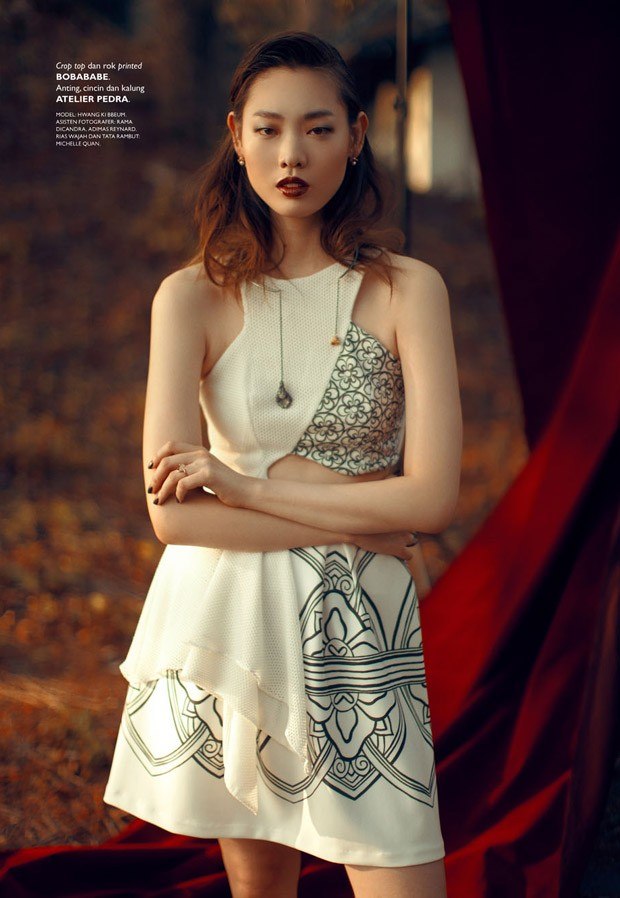 Hwang Gippeum for Grazia Indonesia by Ryan Tandya.