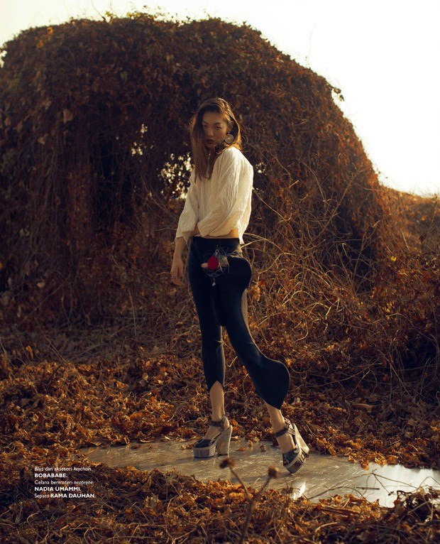 Hwang Gippeum for Grazia Indonesia by Ryan Tandya.