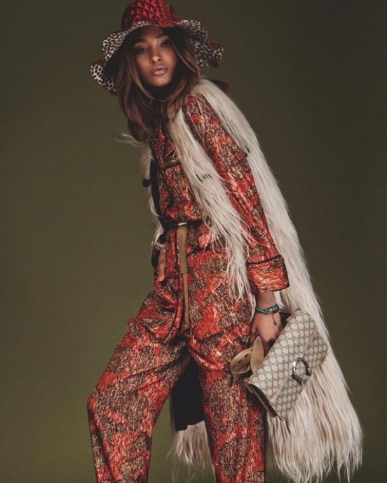 Jourdan Dunn for VOGUE Japan by Anna Dello Russo