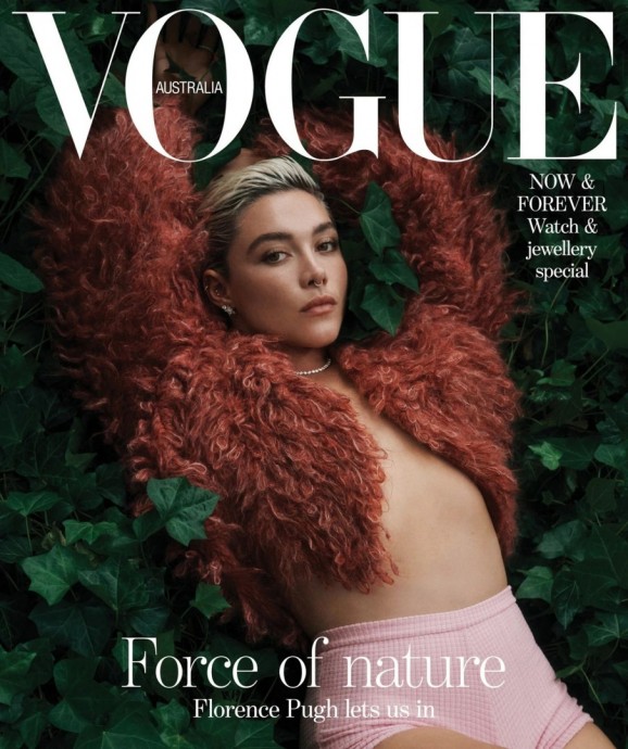 Флоренс Пью (Florence Pugh) в фотосессии для журнала Vogue Australia (2023)
