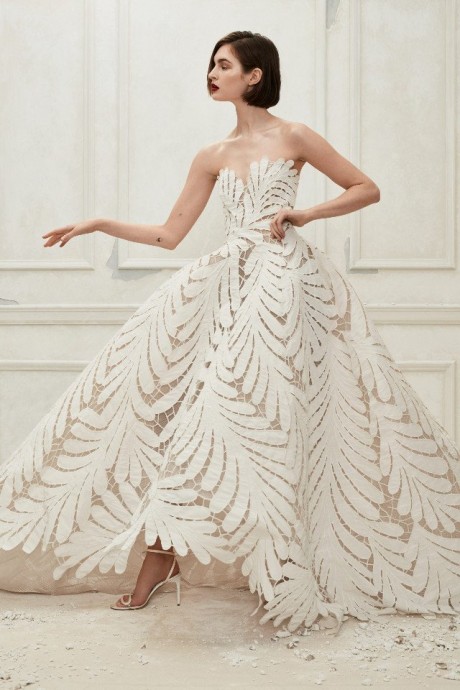 Модели коллекции Oscar de la Renta