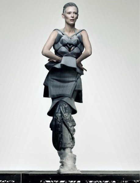 Tilda Swinton by Craig McDean.