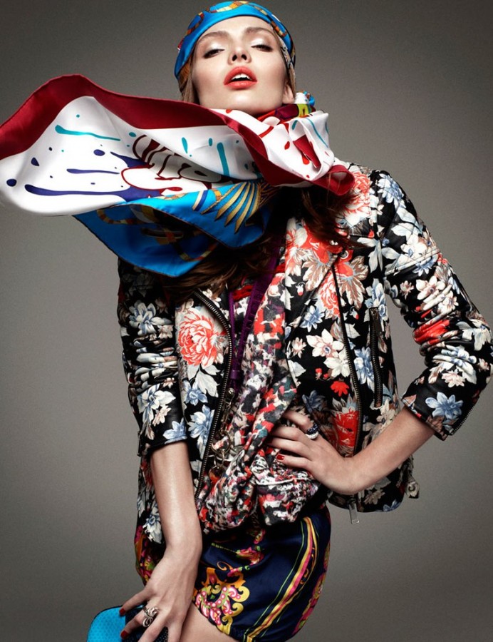Carola Remer for Vogue Germany by Greg Kadel
