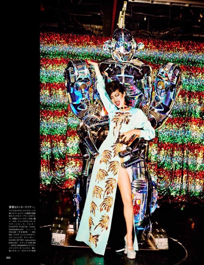 Chiharu Okunugi for Vogue Japan by Ellen Von Unwerth
