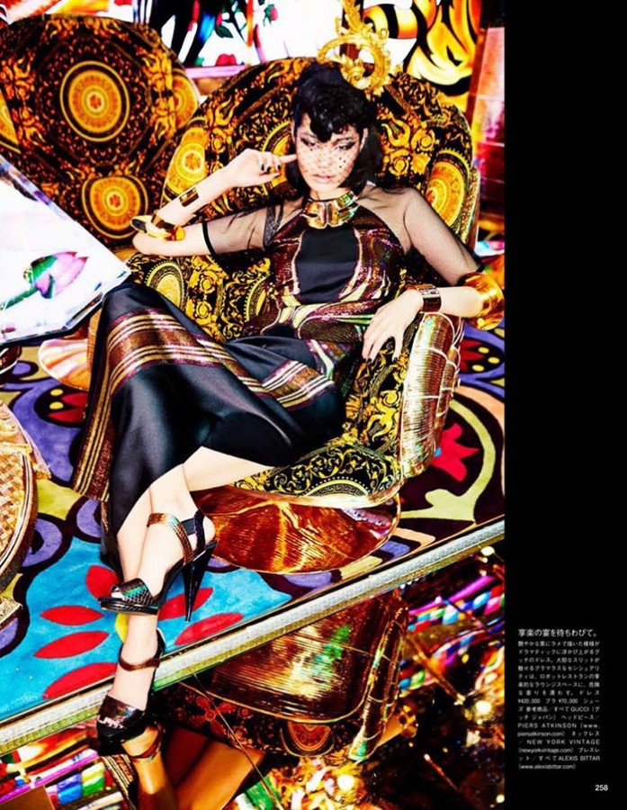 Chiharu Okunugi for Vogue Japan by Ellen Von Unwerth