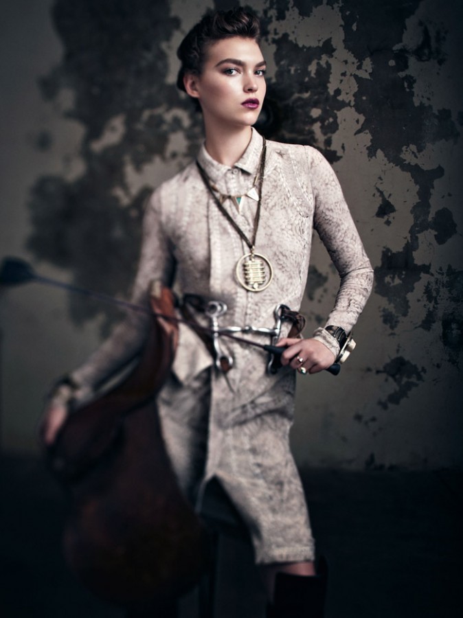 Arizona Muse for Vogue Korea by Alexi Lubomirski