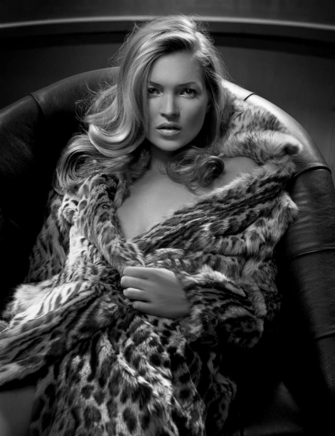 Kate Moss for W Magazine by Craig McDean