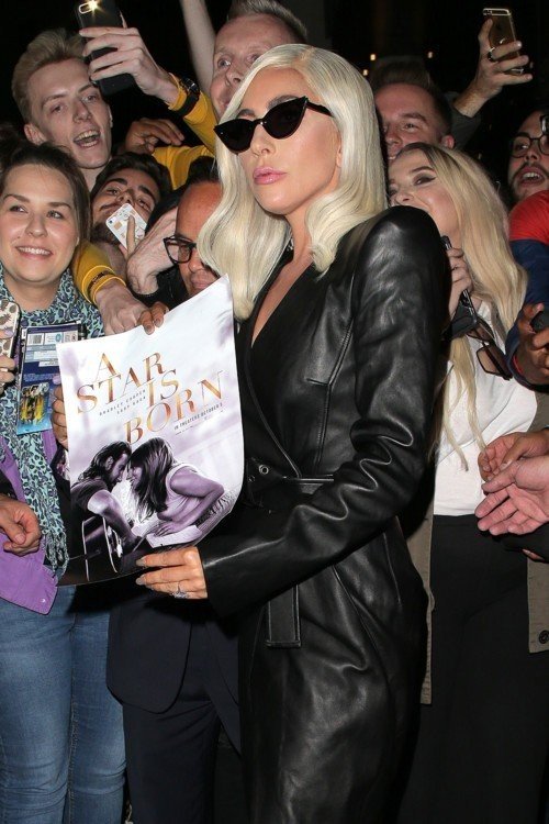 Леди Гага в промотуре к фильму «Звезда родилась»