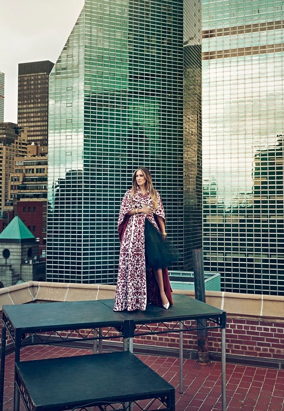 Sarah Jessica Parker for anaZahra Magazine by An Le