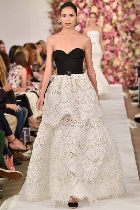 Модели коллекции Oscar de la Renta