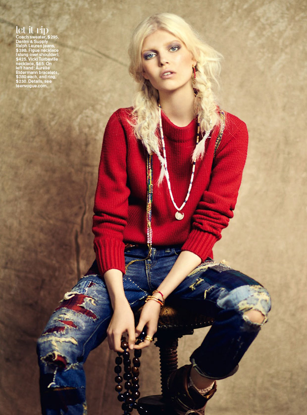 Ola Rudnicka for Teen Vogue by Boo George