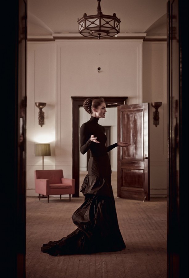 Hilary Rhoda and Lauren Hutton by Mariano Vivanco