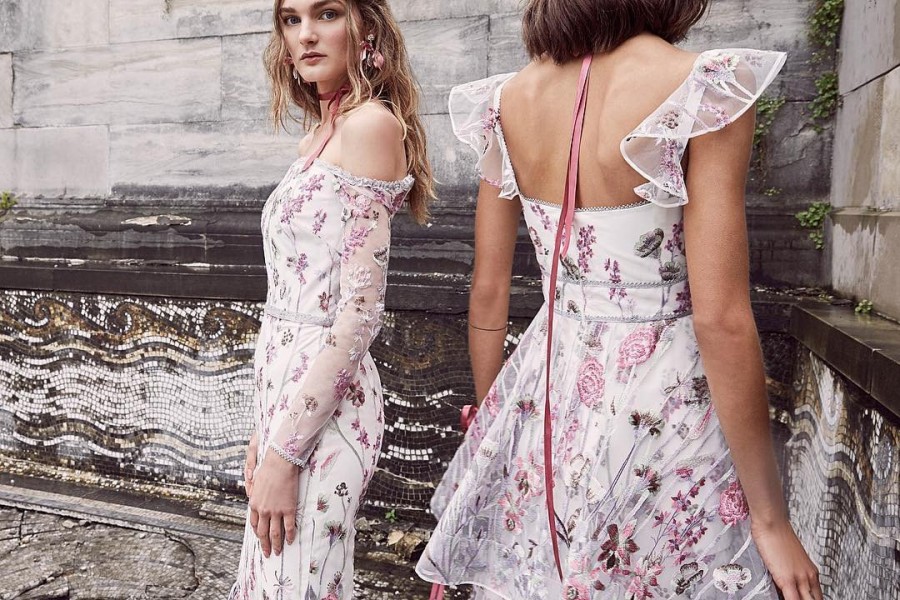 Лукбук коллекции вечерних платьев Notte Collection от Marchesa (Весна-Лето 2019)