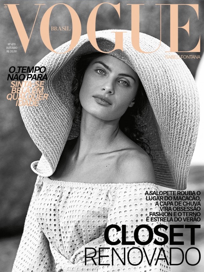 Isabeli Fontana for Vogue Brazil by Rafael Pavarotti