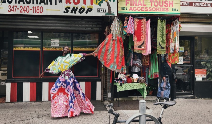 Adut Akech for WSJ. Magazine by Cass Bird