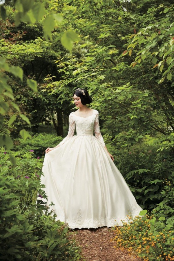 Свадебные платья японского бренда Kuraudia, вдохновлённые диснеевскими принцессами