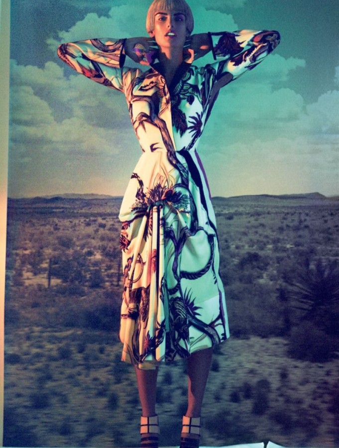 Alessandra Ambrosio by Chad Pitman
