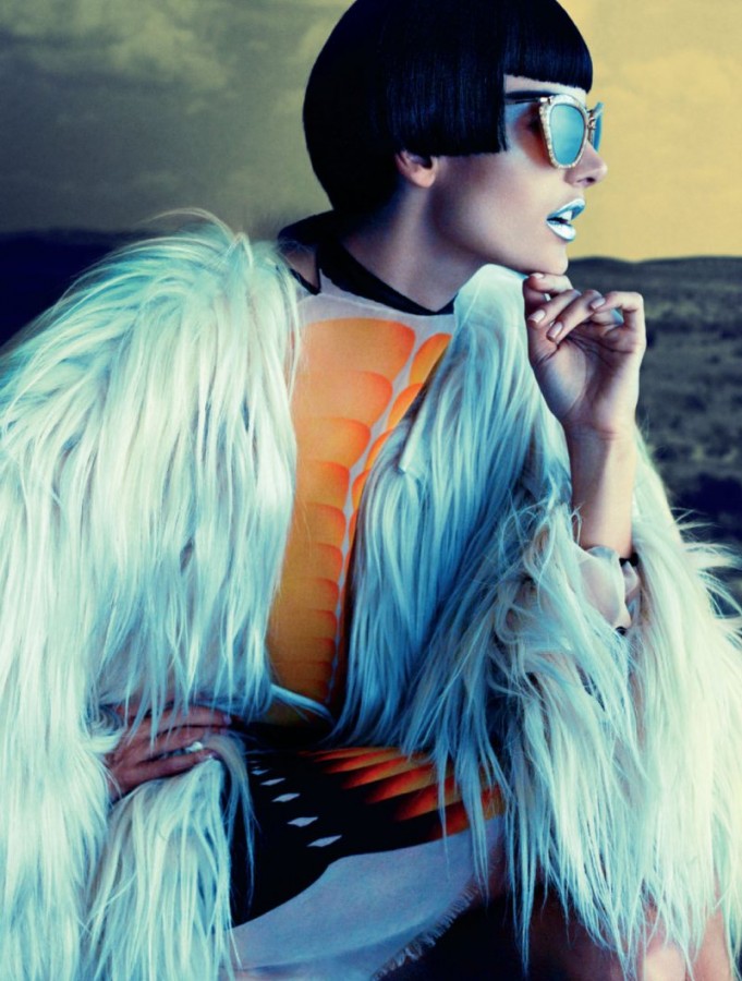 Alessandra Ambrosio by Chad Pitman